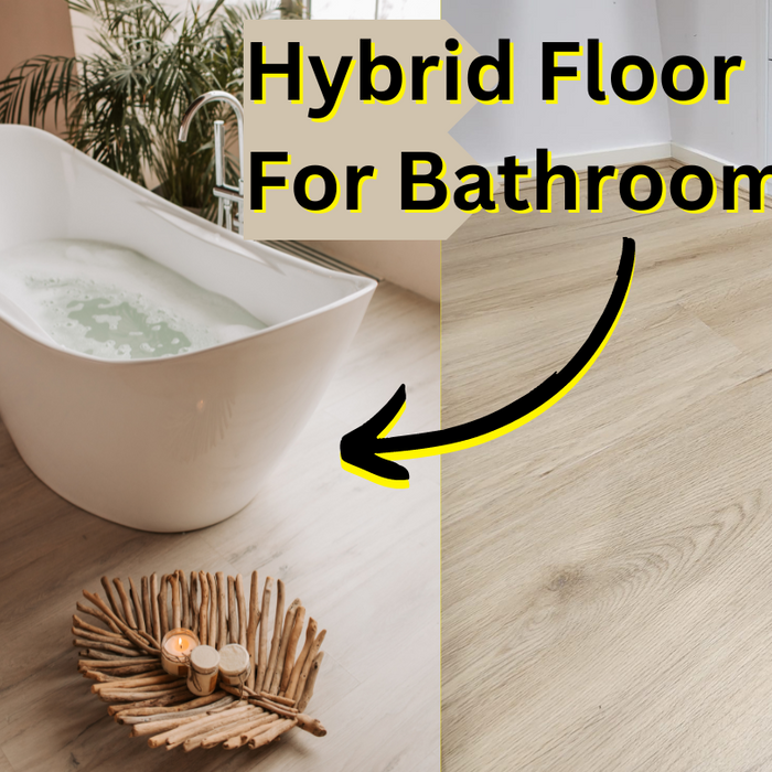 Can I install hybrid flooring in my bath rooms and laundry?
