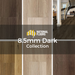 100% Water proof Hybrid Flooring Sample pack 8.5mm Dark - National Floors