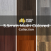 100% Water proof Hybrid Flooring Sample pack 5.5mm Multi Colored - National Floors