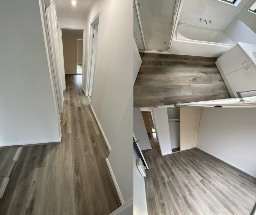 Grey Oak 6.5mm Hybrid Flooring (HCW87)