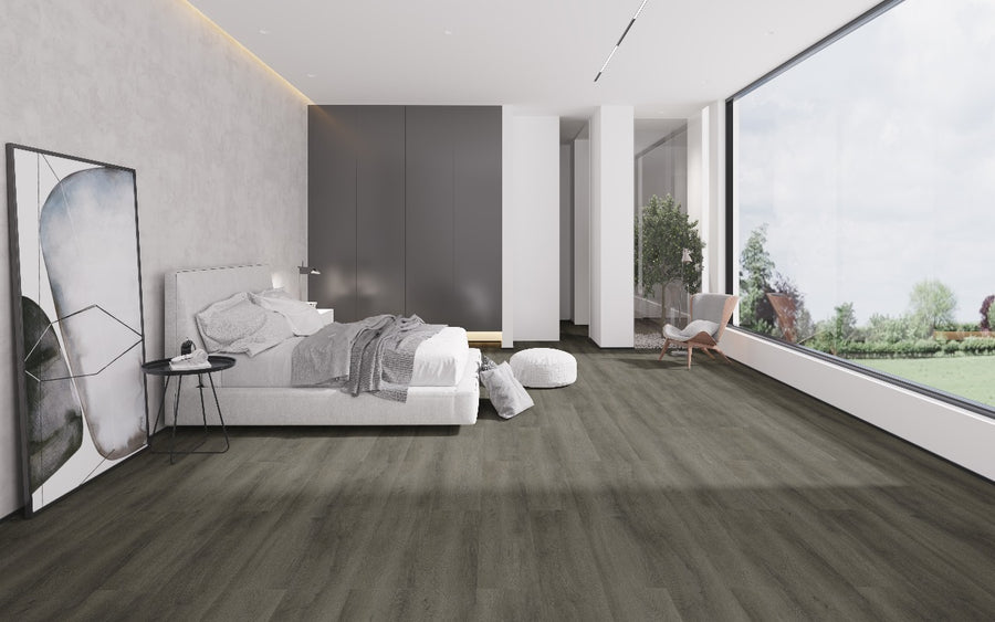 Grey Oak 7mm Hybrid Flooring (VIP650) - National Floors