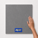 Gunmetal TM12 600x600 tile with hand scale and National Floors card