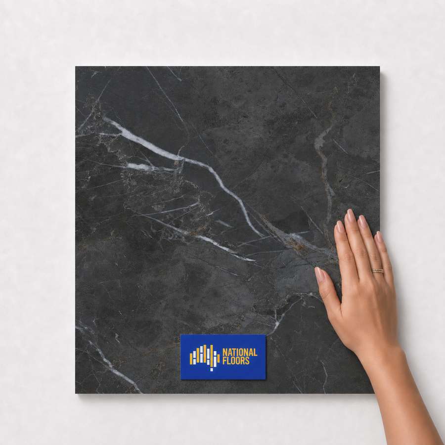 Smoky Black  Tiles Flooring (TM17)