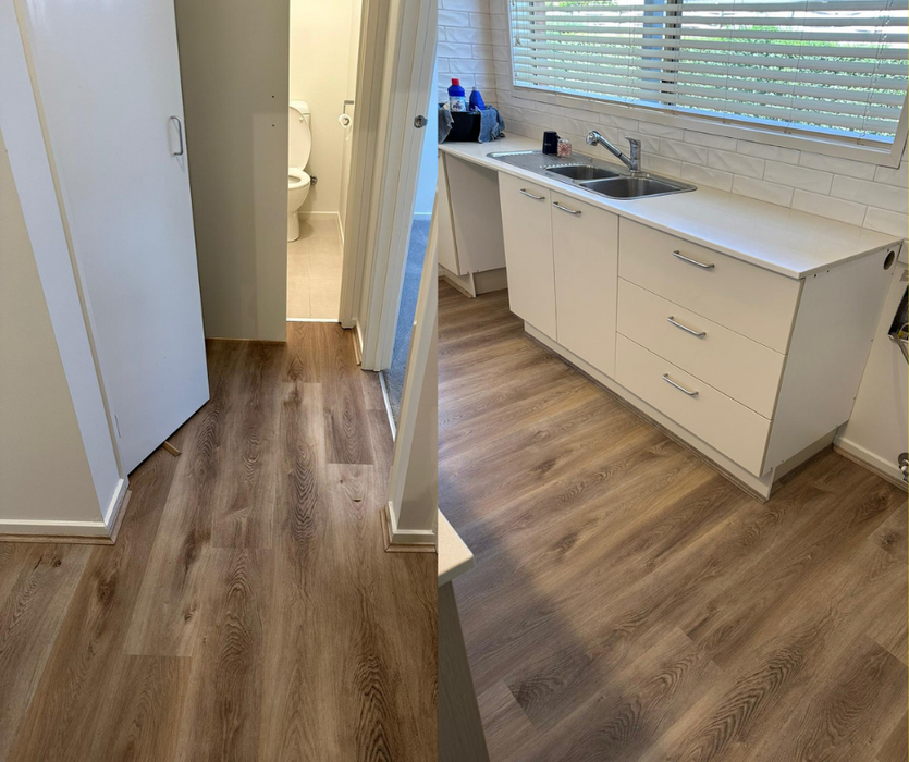 Warm Oak 6.5mm Hybrid Flooring (HCW85)