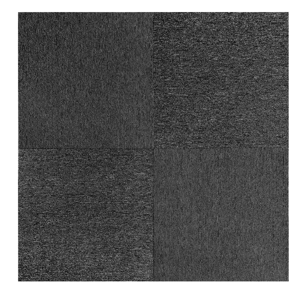 Charcoal 6mm Carpet Tile (CTNF2)