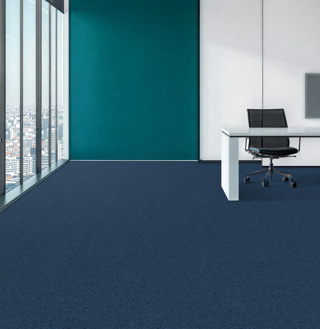 Navy 6mm Carpet Tile (CTNF1)