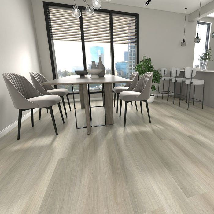 Lucid Silver 9mm Hybrid Flooring (HBD1) - National Floors