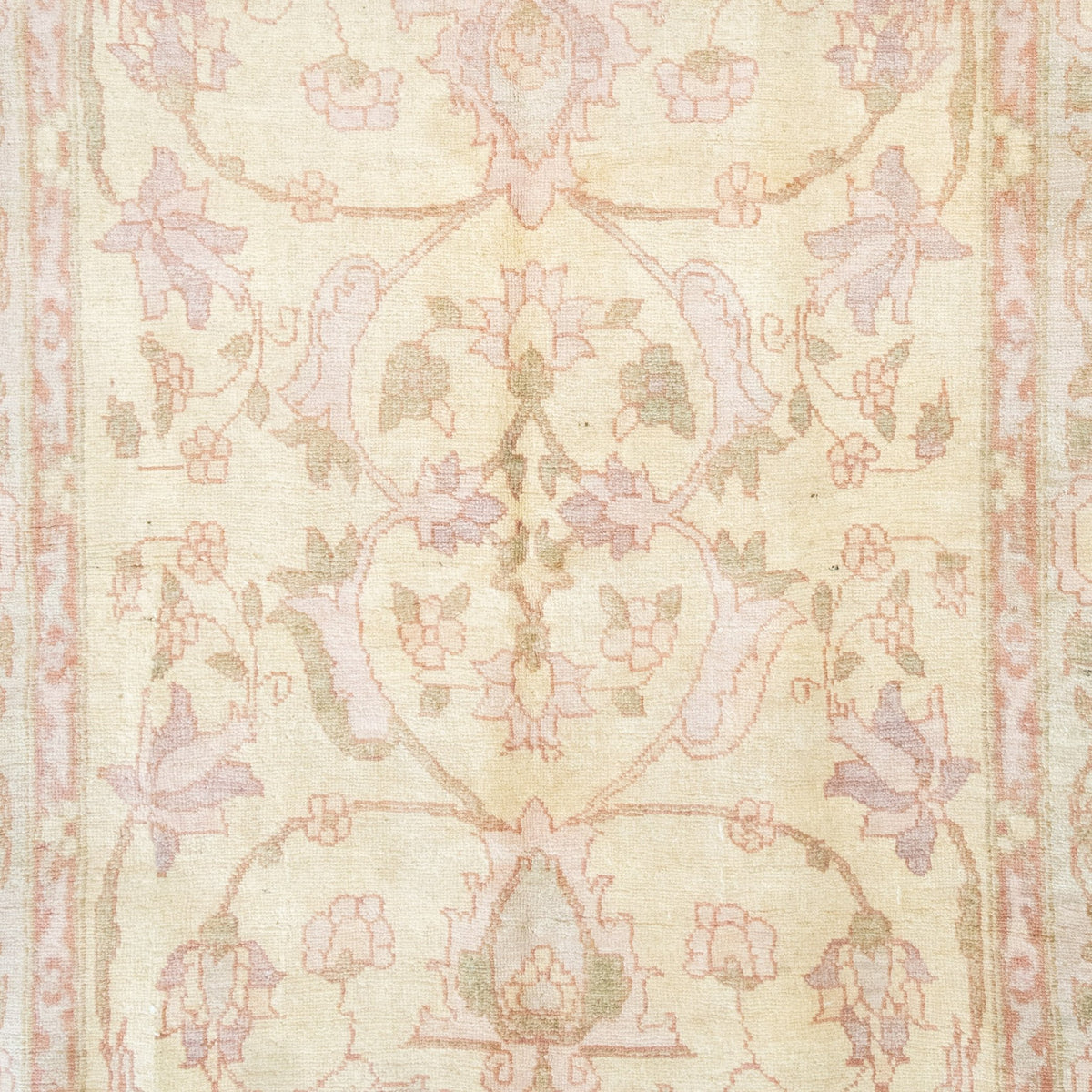 Chobi Handmade Rug — 147 × 220 cm (Label 170) — close-up of the actual photographed pattern and weave.