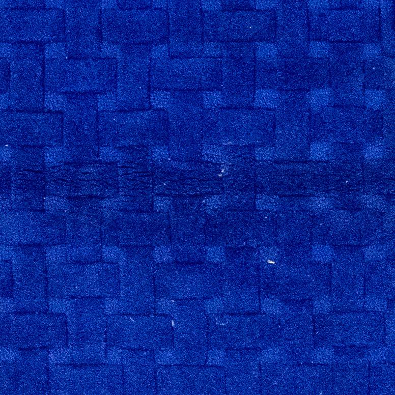 Indian Wool Handmade Runner — 75 × 345 cm (Label 203) — close-up of the actual photographed pattern and weave.