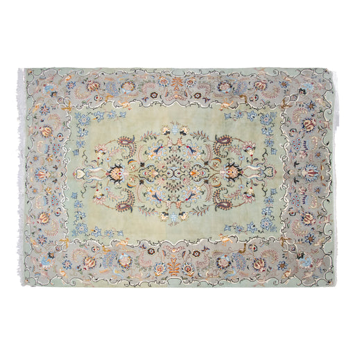 Kashan handmade rug, label 333, 300 × 400 cm, on white background. Photo DSC00333.