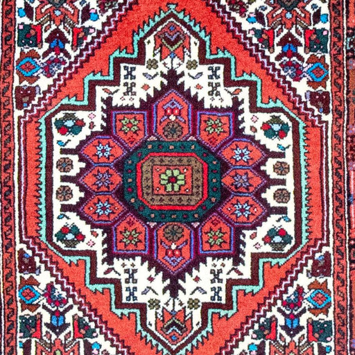 Bidjar Handmade Rug — 65 × 80 cm (Label 481) — close-up of the actual photographed pattern and weave.
