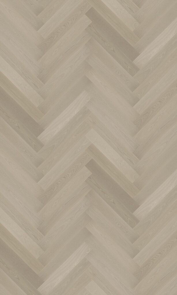 Ivory Herringbone 15mm Engineered Flooring (EW61)