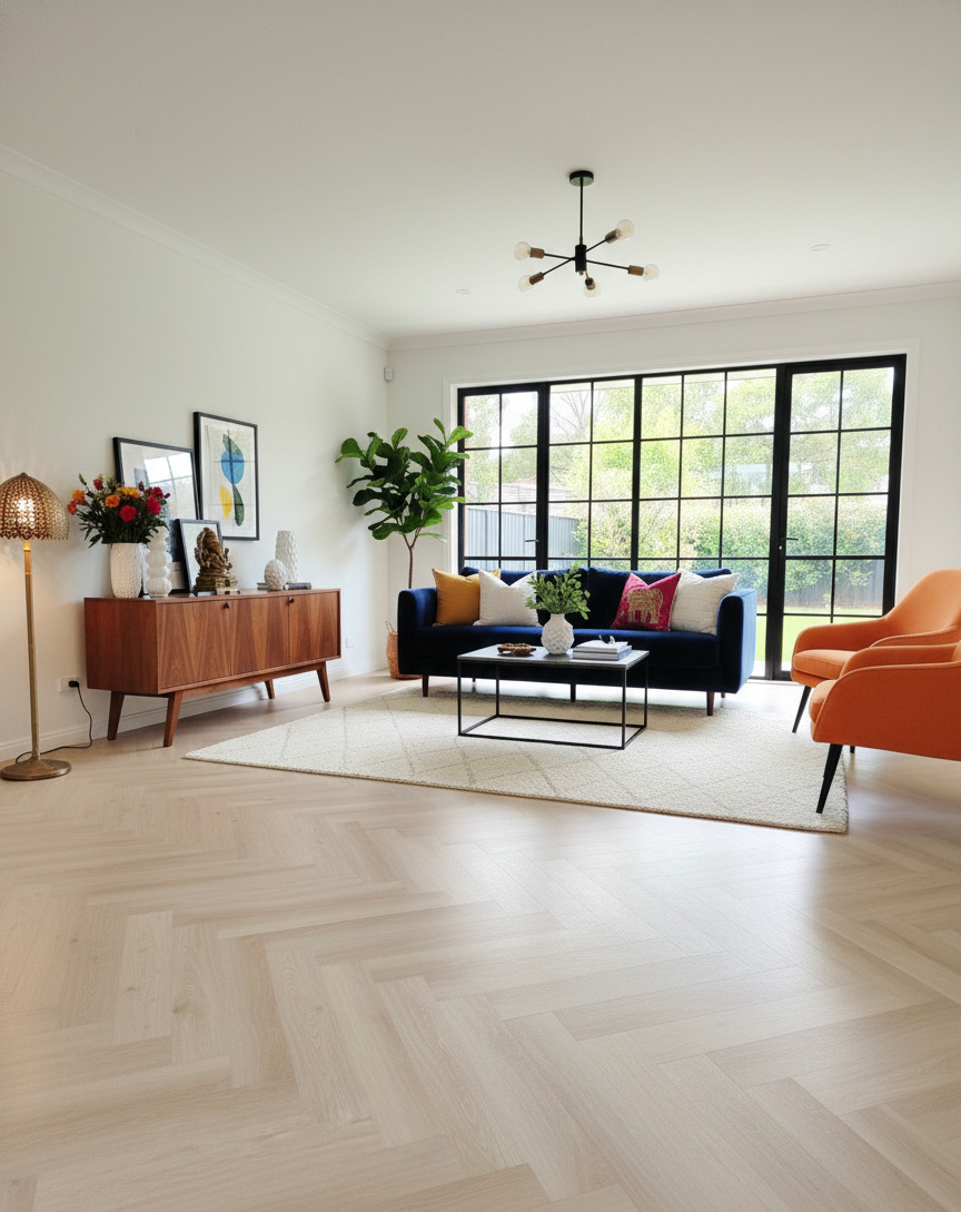 Fawn 8mm Hybrid Flooring (LUX400)