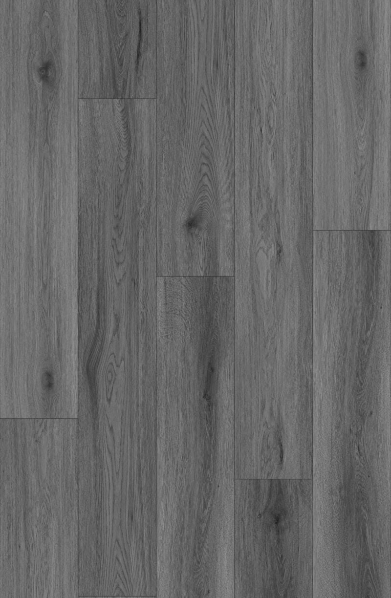 Dim Grey 7mm Hybrid Flooring (HAK-DG7109) - National Floors