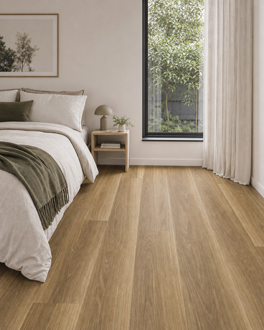 Natural Oak 9mm Hybrid Flooring (HAT12)