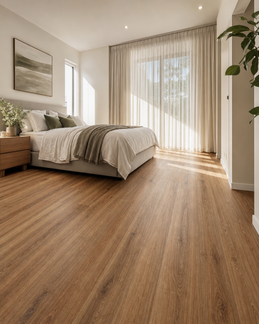 Crimson 9mm Hybrid Flooring (HAT6)