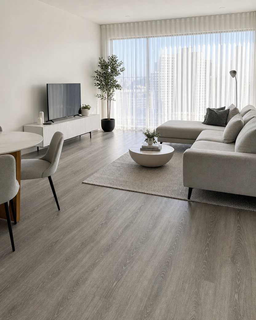 Charcoal 9mm Hybrid Flooring (HAT9)