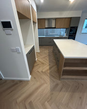 Porcelain Herringbone 9mm Hybrid Flooring (HC23)