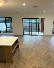 Porcelain Herringbone 9mm Hybrid Flooring (HC23)