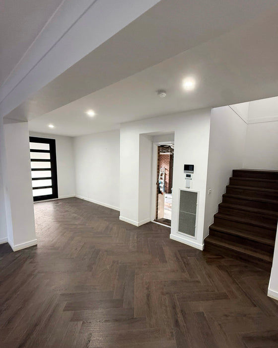 Imperial Herringbone 9mm Hybrid Flooring (HC24)