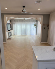 Ivory 8mm Hybrid Flooring (HP48) - National Floors
