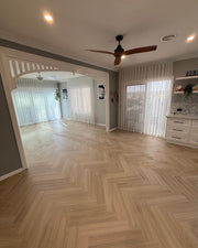 Ivory 8mm Hybrid Flooring (HP48) - National Floors