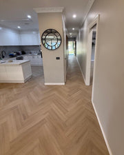 Ivory 8mm Hybrid Flooring (HP48) - National Floors