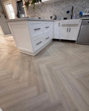 Ivory 8mm Hybrid Flooring (HP48) - National Floors