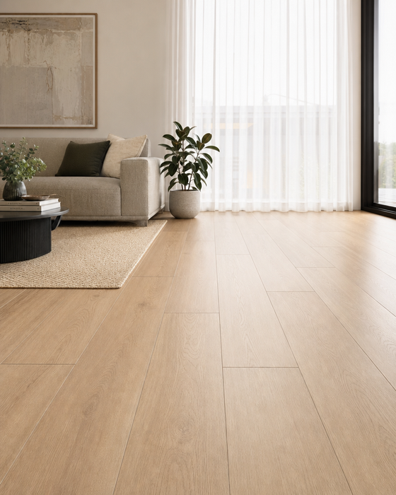 City Haze Oak 8mm Laminate Flooring (LCW11)