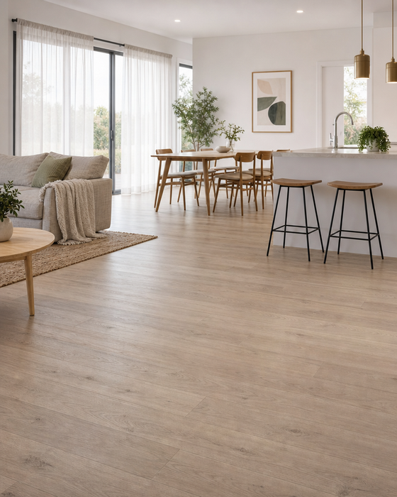 Tasman Stone 8mm Laminate Flooring (LCW9)