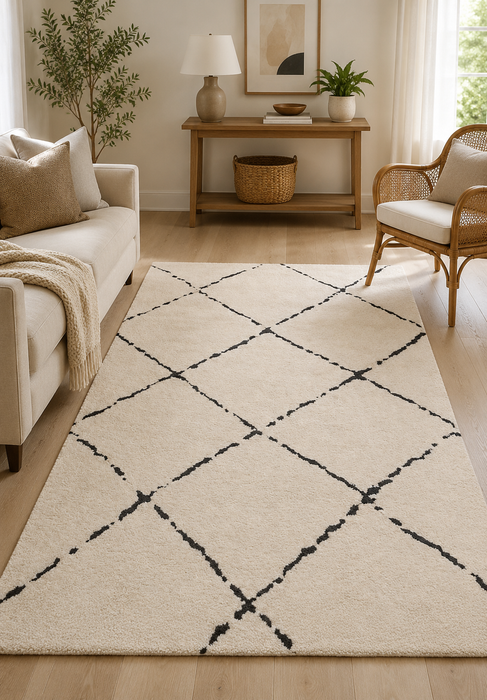 Luana Ivory Charcoal