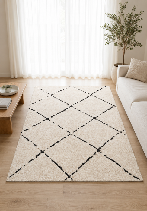 Luana Ivory Charcoal