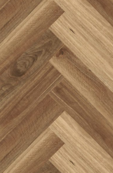Granite Spotted Gum Herringbone 9mm Hybrid Flooring (HC20)