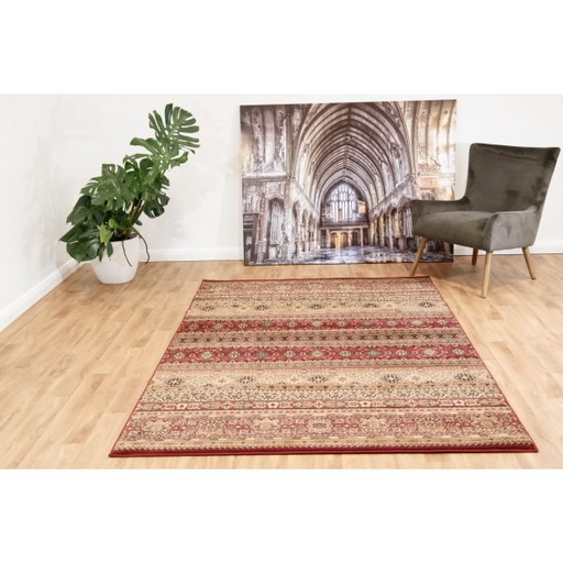Afghan Red 200x285  Rugs (RM1) - National Floors