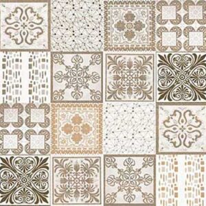 Nebira Motif 8mm Tiles Flooring (TK80)