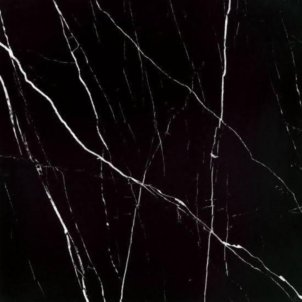 Jet Black Tiles Flooring (TM28)