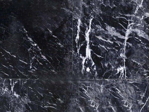 Pitch Black Tiles Flooring (TM47)