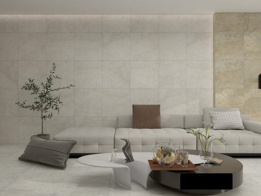 Warm Ivory Tiles Flooring (TM54)