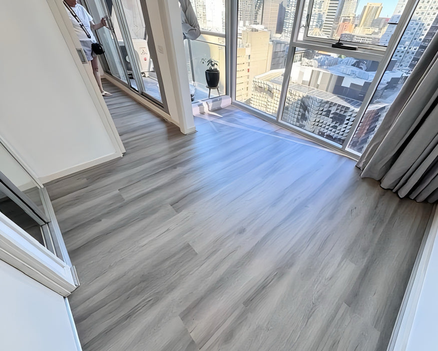 Grey Oak 7mm Hybrid Flooring (VIP650) - National Floors