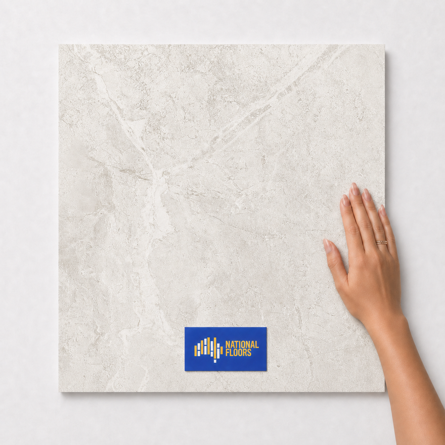 Zion Ivory 9.5mm Tiles Flooring (TK32)