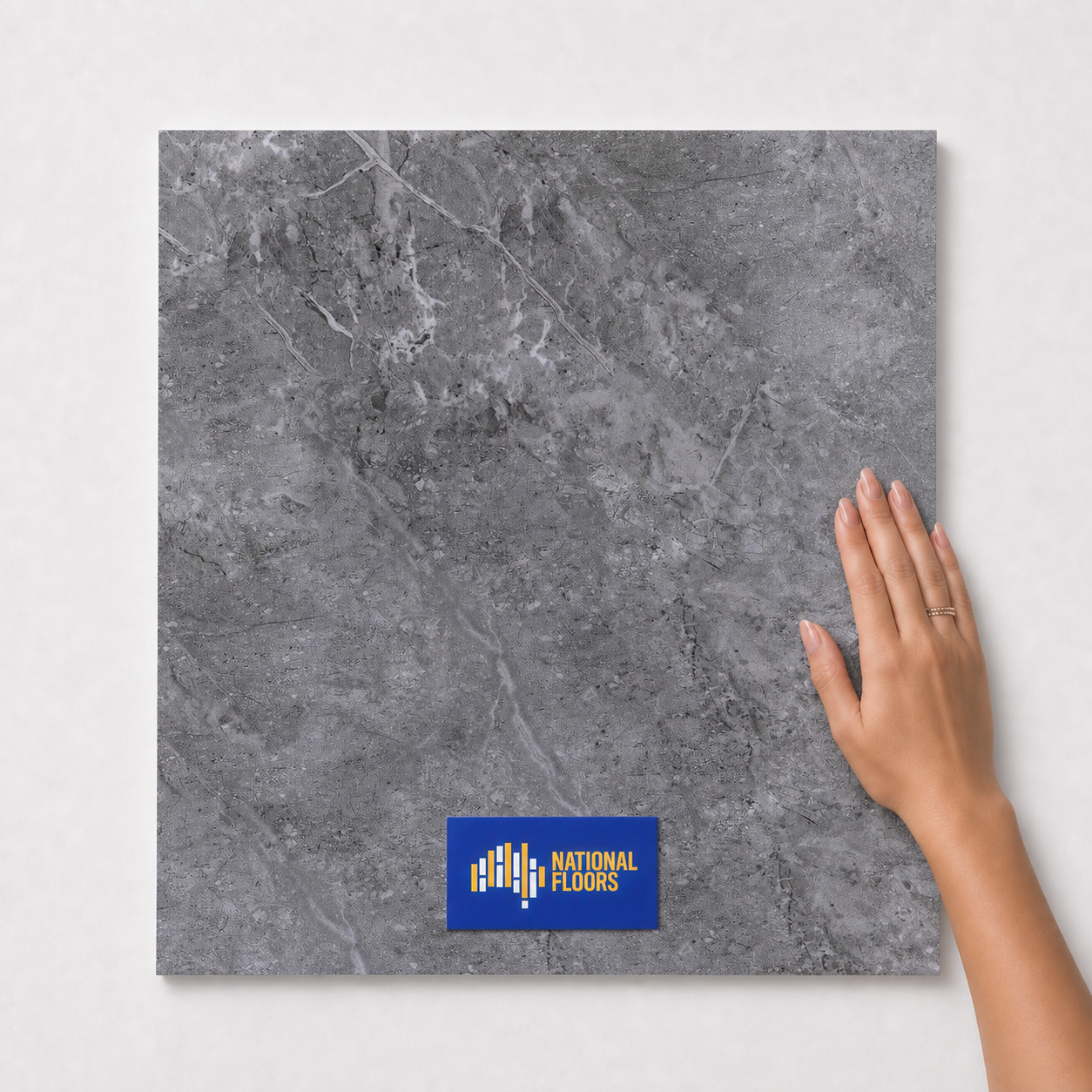 Ashen Grey Tiles Flooring (TM42)