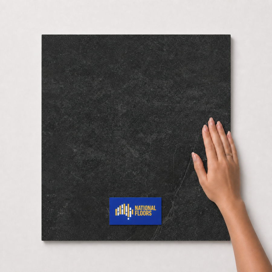 Blackened Grey  Tiles Flooring (TM69)
