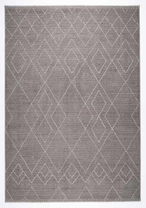 Cozy Ivory Dark Beige Rug