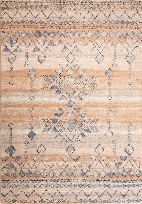 Cozy Rust Dark Beige Rug