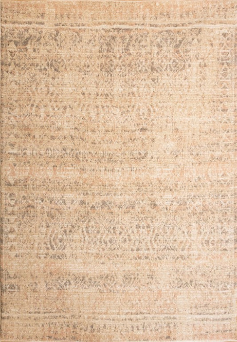 Cozy Dark Beige Beige Rug