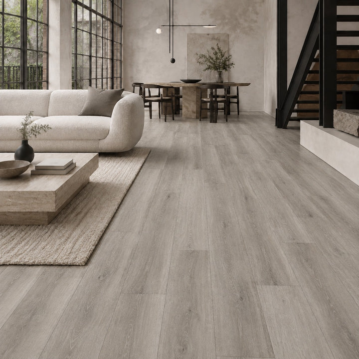 Grey Oak 7mm Hybrid Flooring (HFD10)