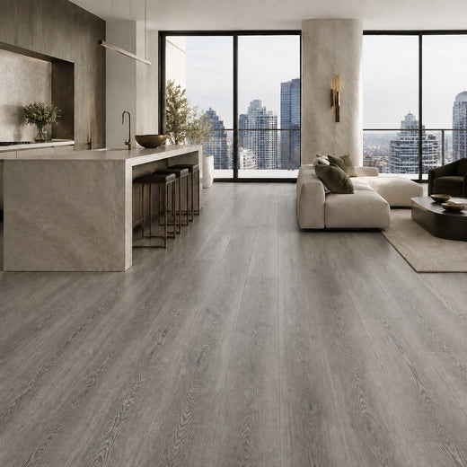 Taupe 7mm Hybrid Flooring (HFD11)