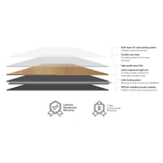 Grey Oak 7mm Hybrid Flooring (HFD10)
