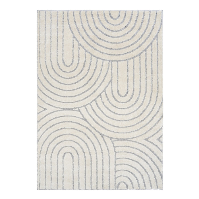 Marli Ivory Light Grey Rug