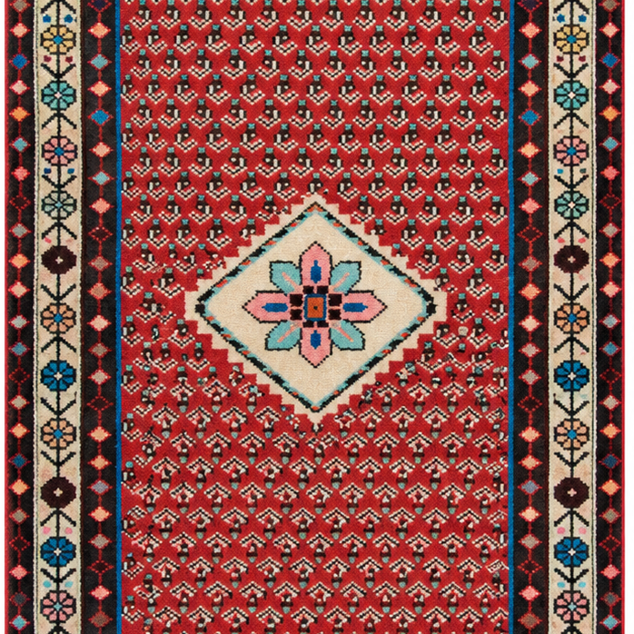 Fereghan Handmade Runner — 75 × 190 cm (Label 141)